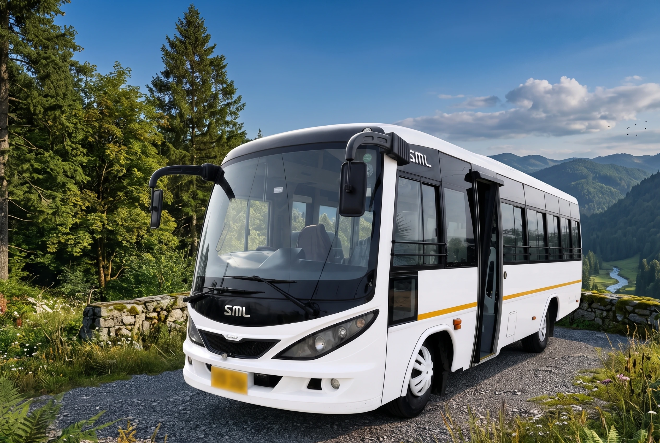 SML 23 Seater Bus Rental in Chennai