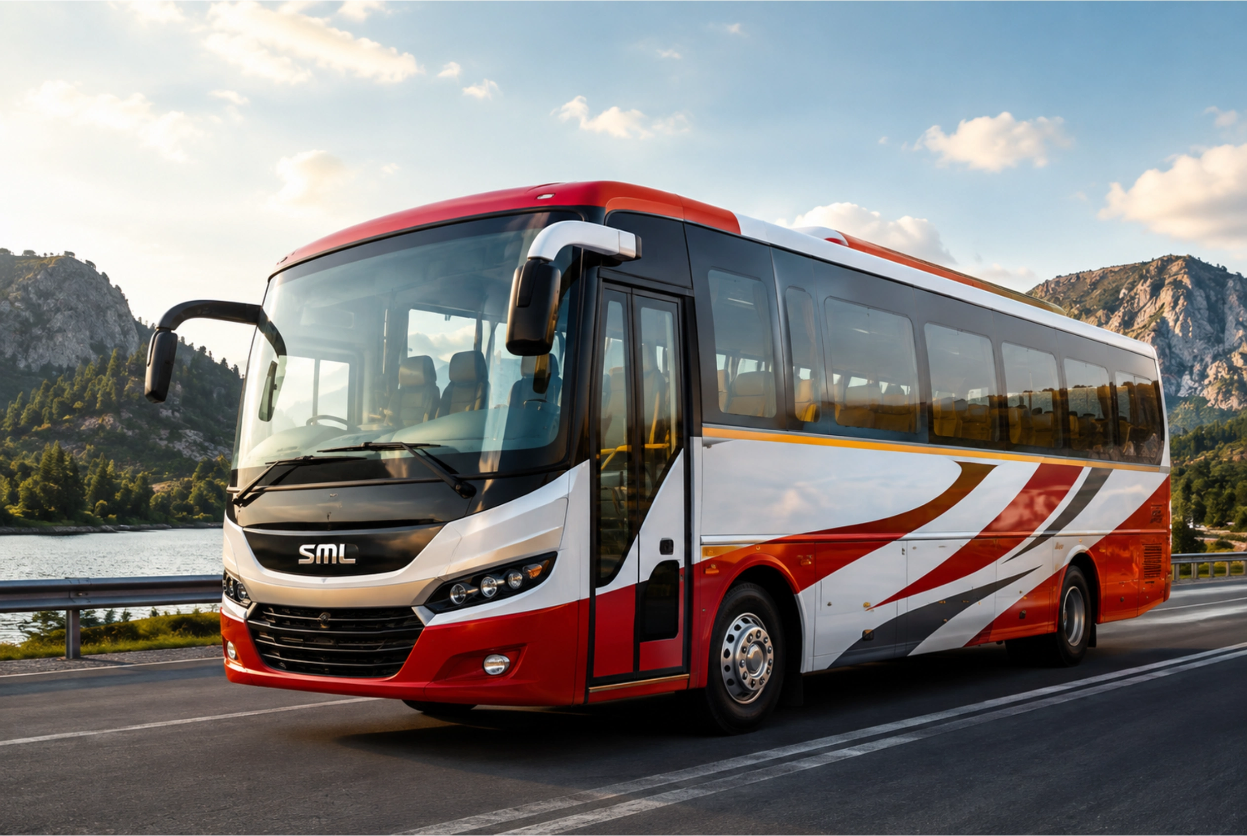 SML 23 Seater Bus Rental in Chennai